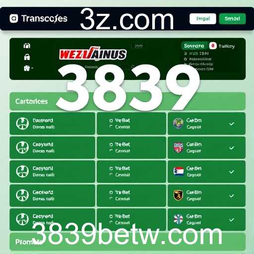 Transações Seguras e Eficientes na 3839 bet